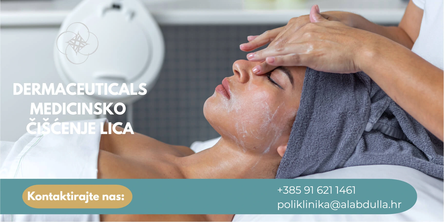dermaceuticals meidcinsko ciscenje lica s kontaktnim podacima